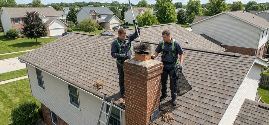 Bird Removal From Chimney in Redan
